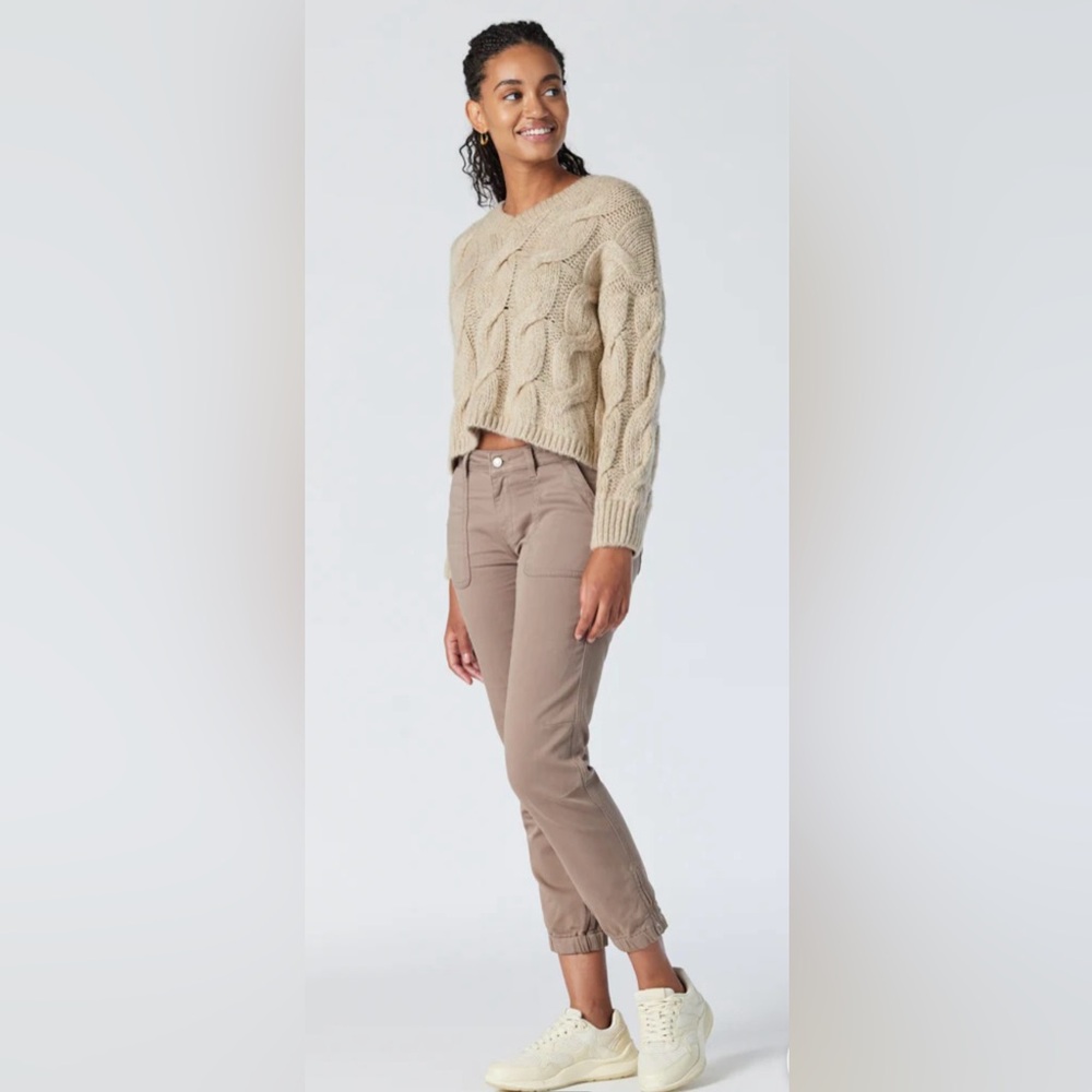Mavi Ivy mid-rise slim cargo jeans
